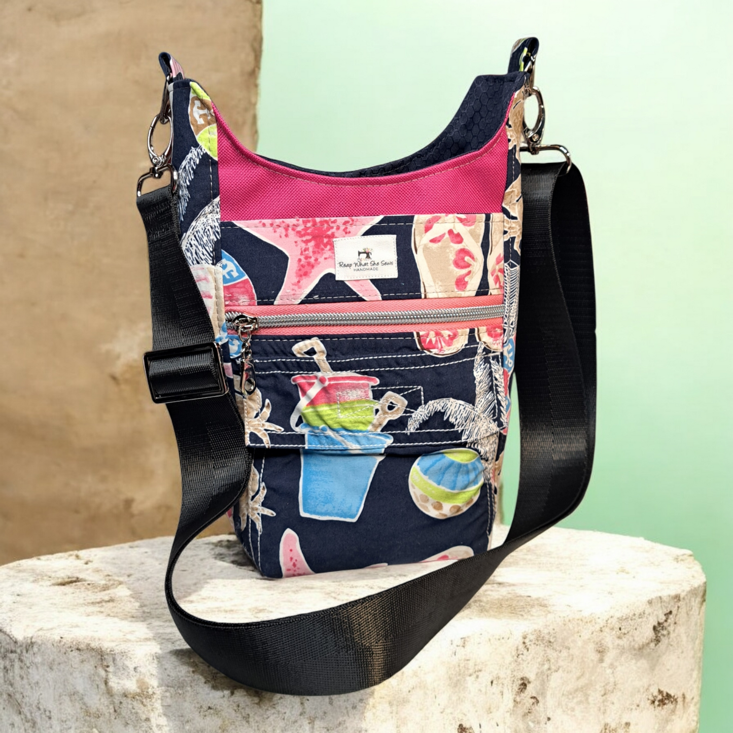 Beach Themed Waterbottle bag