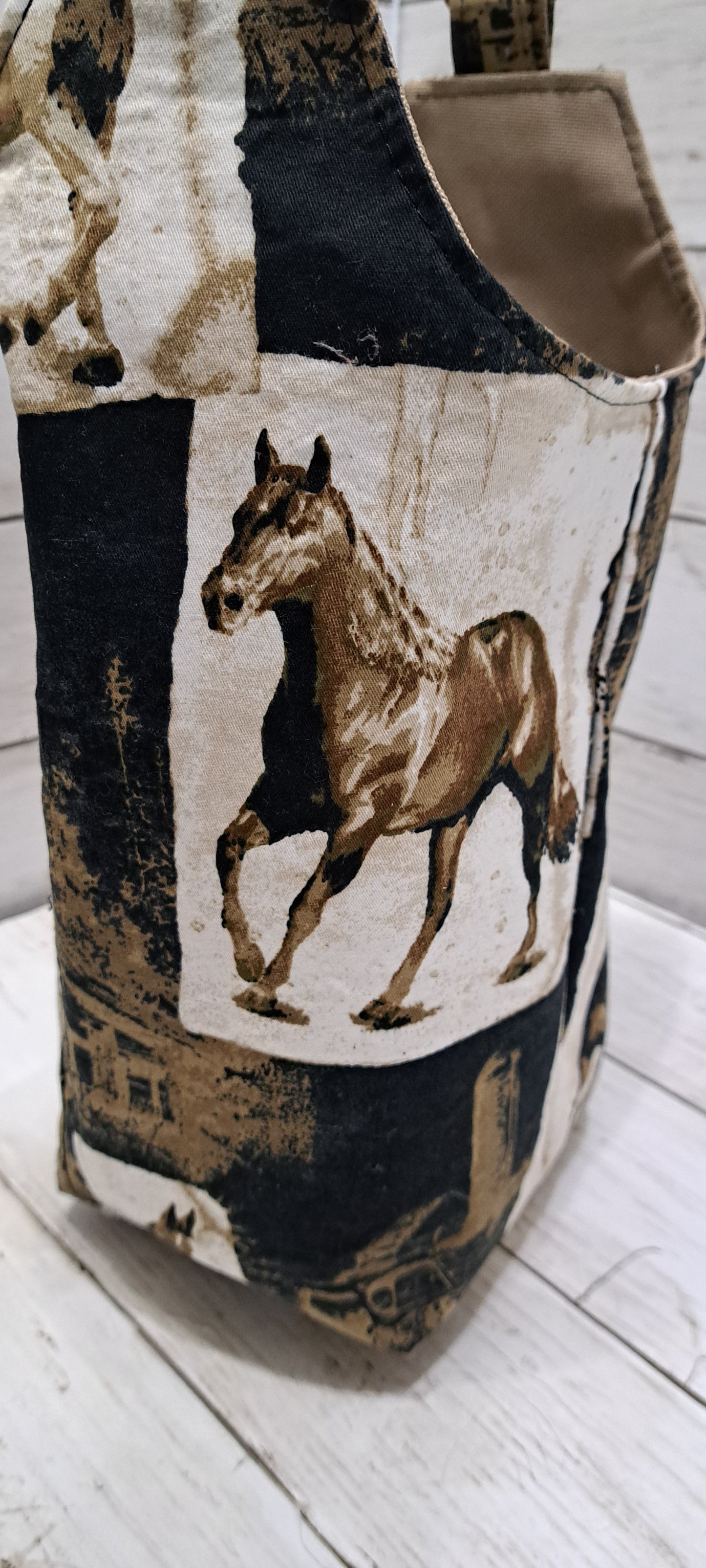 Horse Print water bottle bag