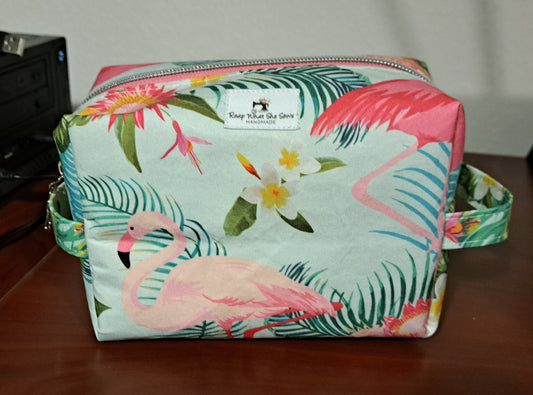 Cosmetic Bag Large Flamingo