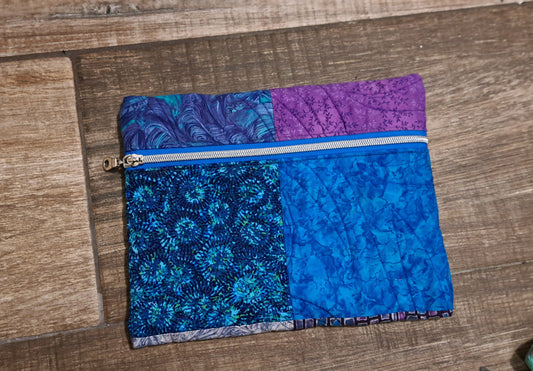 Cosmetic Bag Flat Purple