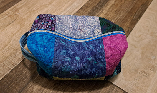 Cosmetic Bag LG Purple Box SOLD