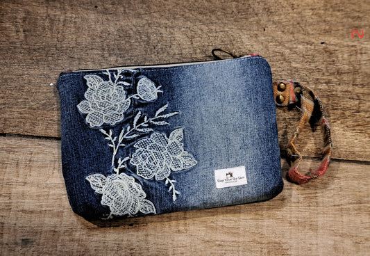 Tracy Crossbody bag Jean Flower 1