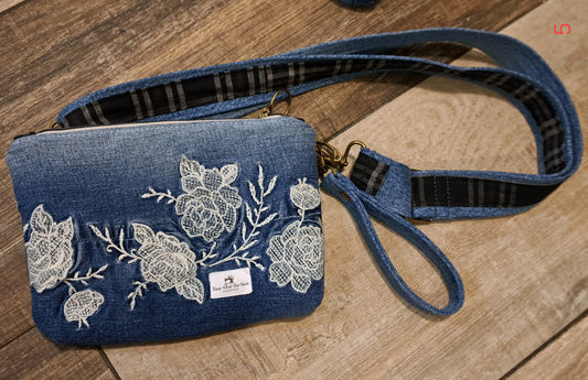 Tracy Crossbody bag Jean Flower 5