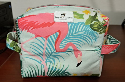 Cosmetic Bag Small Flamingo