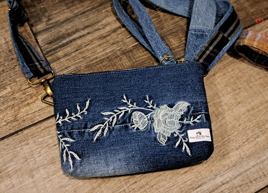 Tracy Crossbody bag Jean Flower 3